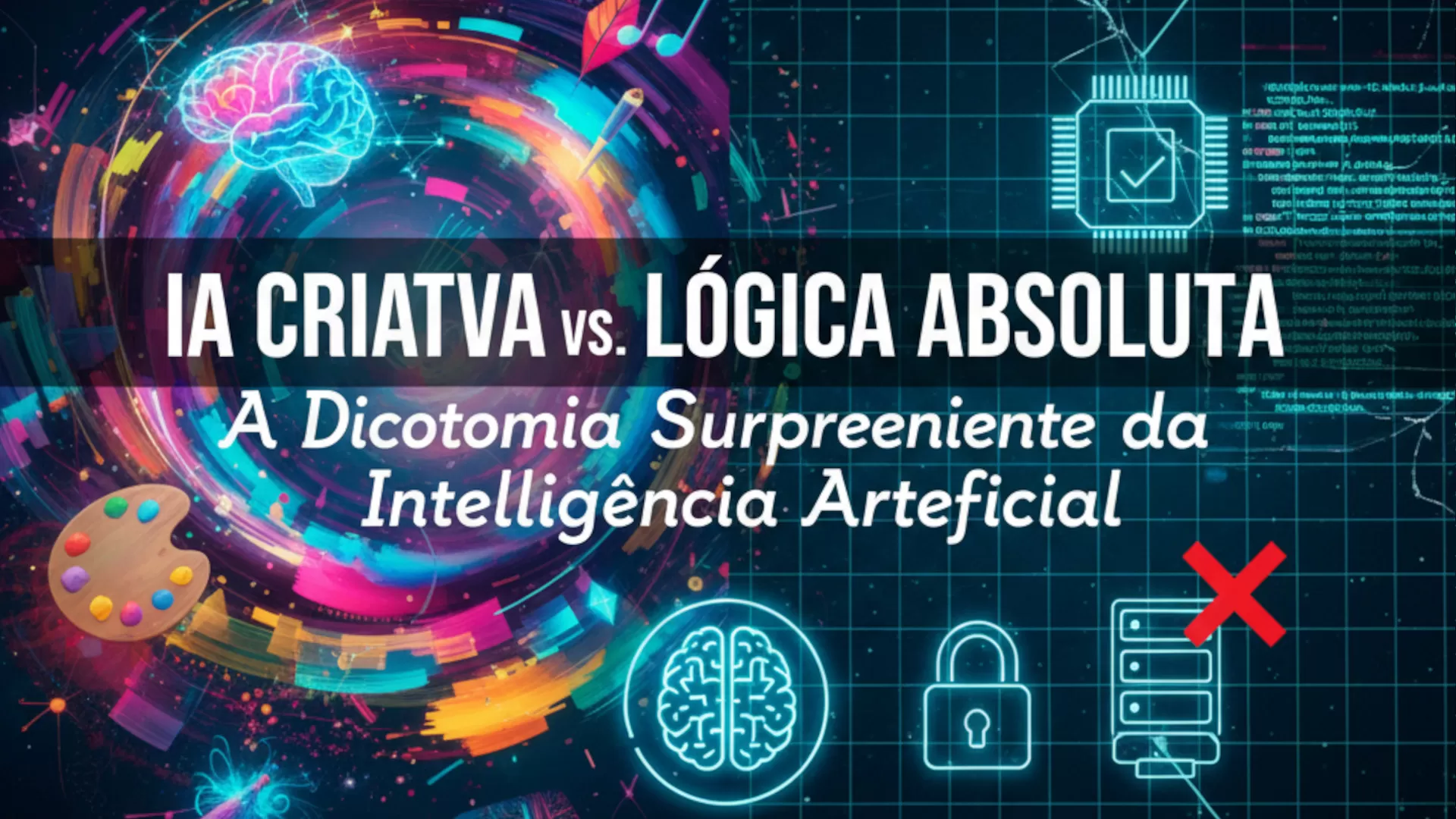 A Dicotomia Surpreendente da IA: Gênios Criativos, Lógicos Imperfeitos