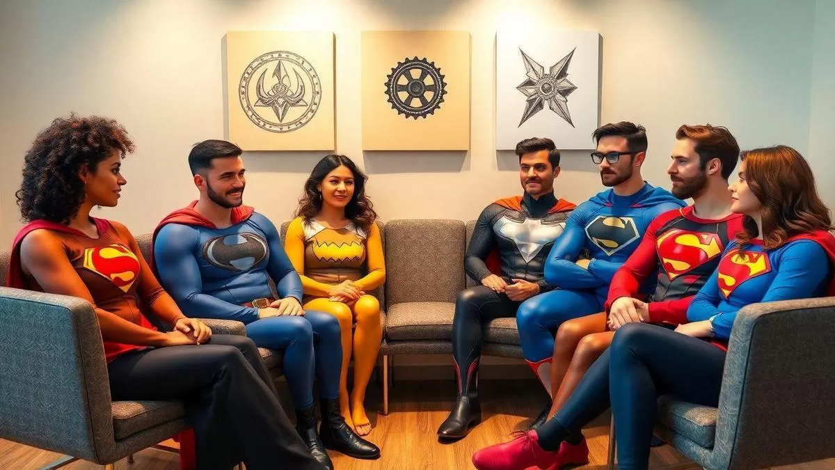 Super-Heróis e Saúde Mental: Uma Relação Intrigante Super-Heróis e Saúde Mental: Uma Relação Intrigante